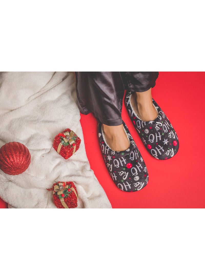 Pantoufla Ladies Slipper Black HOHO - Image 2