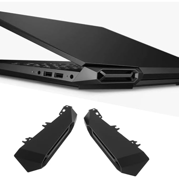 HINGE TRUNKS REAR COVER COMPATIBLE WITH HP PAVILION GAMING 15 15-DK SERIES L56911-001, LEFT & RIGHT - Image 3
