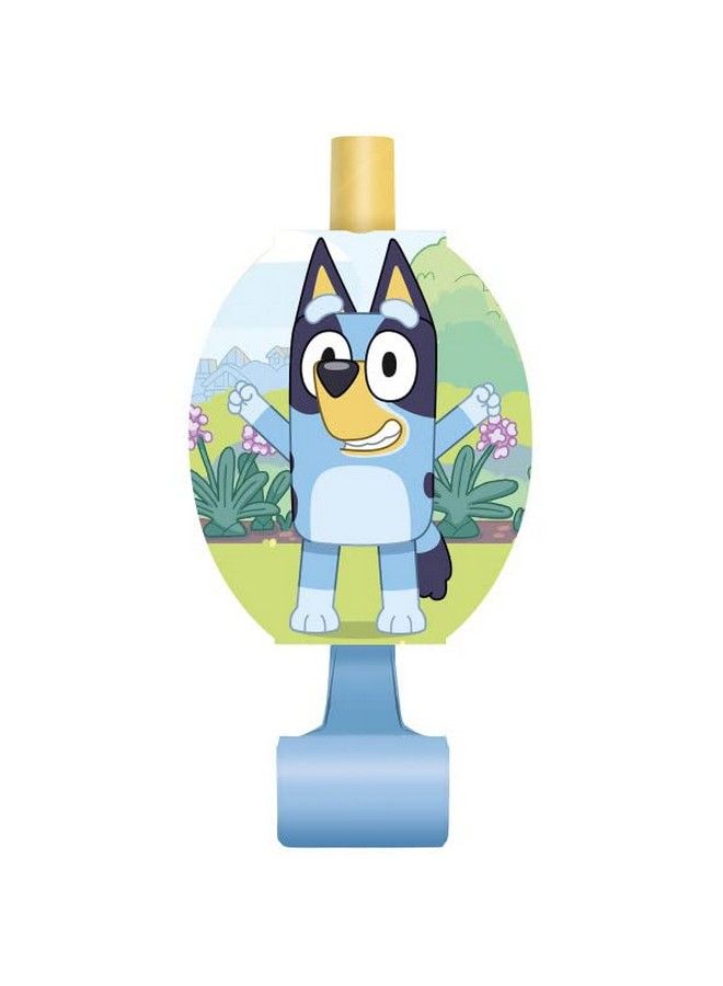 Unique Bluey Birthday Party Supplies Bundle Includes 8 Party Hats And 8 Party Blowouts - Image 5