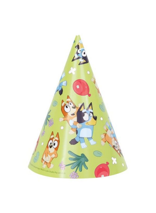 Unique Bluey Birthday Party Supplies Bundle Includes 8 Party Hats And 8 Party Blowouts - Image 3