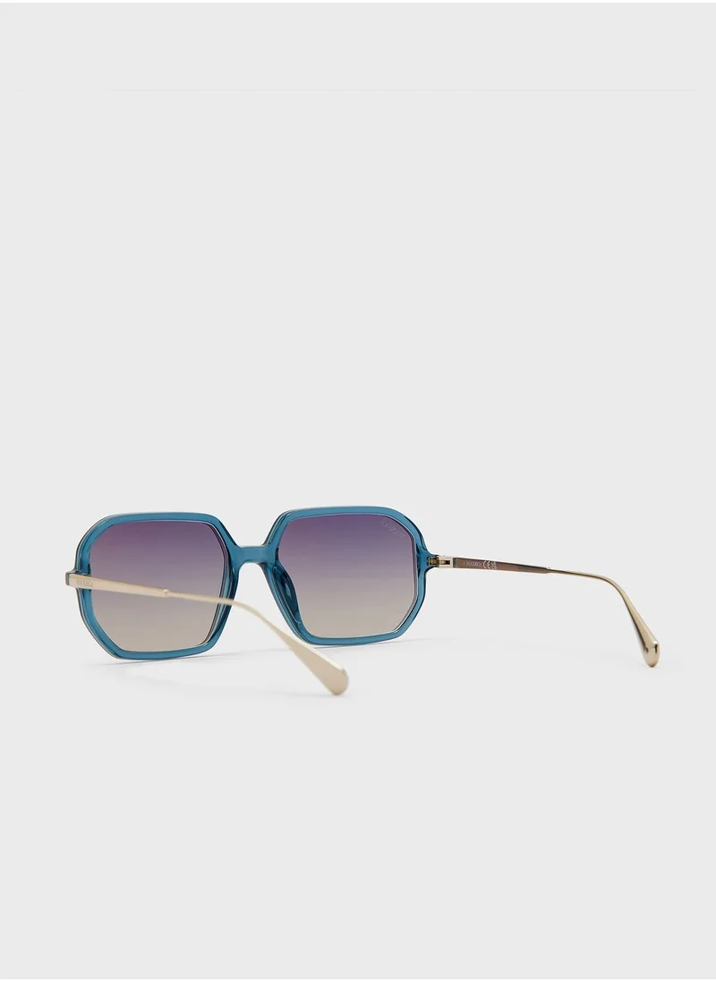 MAXCO Oversized Shape Sunglasses