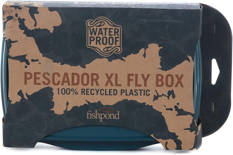 FishPond Fly Box | Tacky Pescador Fly Box | Baja Blue - X-Large | Waterproof | Saltwater Fly Fishing - Image 4