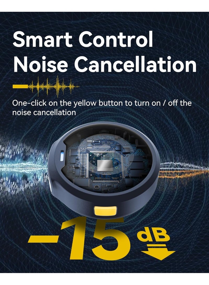 Hollyland Lark M2 Wireless Lavalier Microphone for iPhone Lightning Mini Mic with Noise Cancellation 1000ft Range HiFi Audio 30H Battery for Video Recording Vlogging Streaming Interviews - Image 5