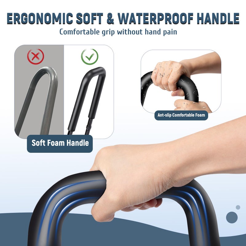 PressLoo Hamstring Stretcher for Knee Extension & Pain Relief, Adjustable Low Back, Calf, Leg & Hip Stretching Device for Flexibility, ACL MCL Surgery Recovery Physical Therapy & Rehab Equipment - Image 5