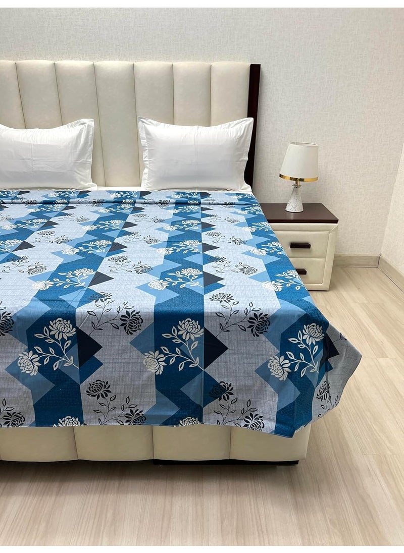 Pure Decor Pure Decor Batik Collection 100 Pure Cotton King Size Duvet CoverDoharQuiltRajai Cover with Zipper 1 Double Bed Blanket Cover with Zipper Duvet Cover 88 X 96 4713  - Image 4