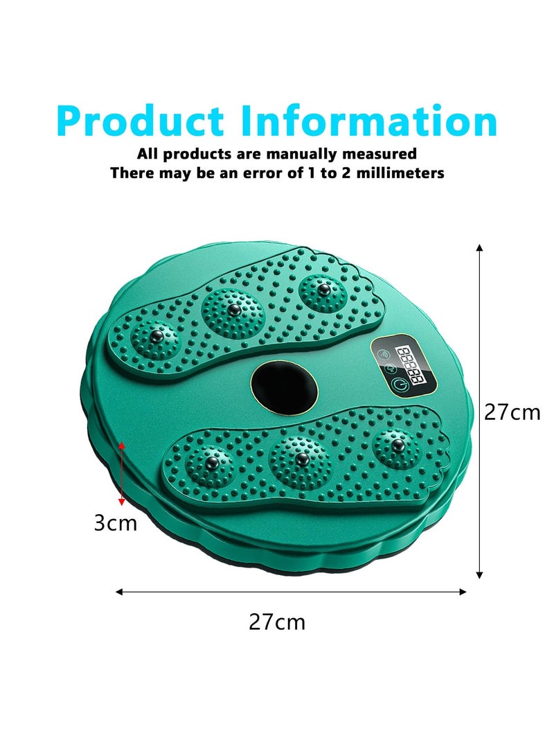 Twist Waist Disc with Counter, Twisting Fitness Waist Twister, Twist Waist Disc Board, Twist Board for Massage and Waist Exercise