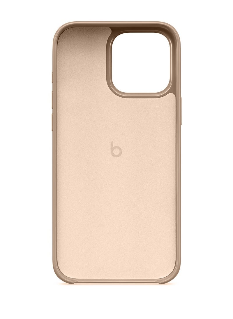 غطاء iPhone 16 Pro Max - يدعم MagSafe، غطاء حماية مقاوم للخدوش، تصميم نحيف، بطانة داخلية من الألياف الدقيقة - بني صحراوي. - Image 2