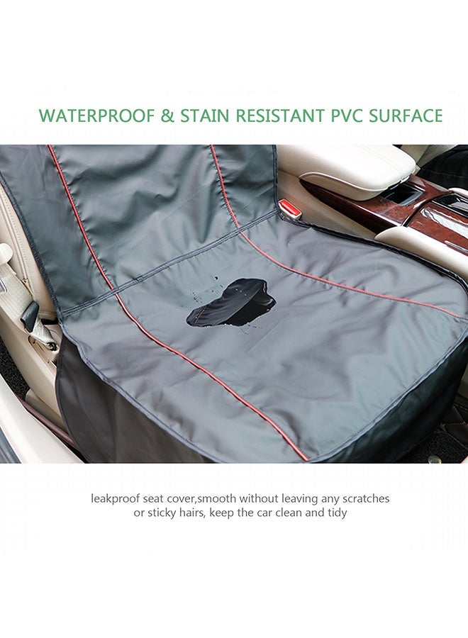 NIBEMINENT Anti-Scratch Waterproof Passenger Seat Black 36x6x21cm - Image 2