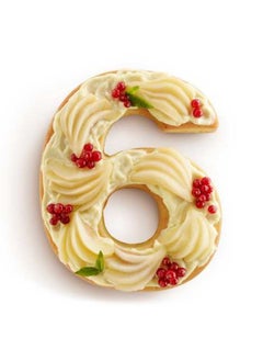 Lekue Number 9 Cake Mold, Red  - Image 2