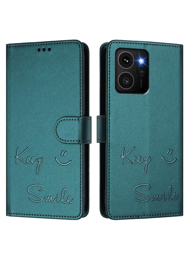 اس-توب جراب هاتف HMD Skyline Smile من الجلد المنقوش بتقنية RFID - Image 3