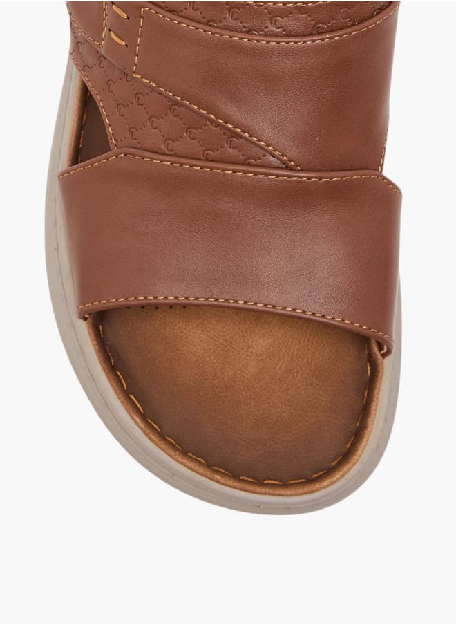 Le Confort - Mens Cross Strap Sandals - Image 1
