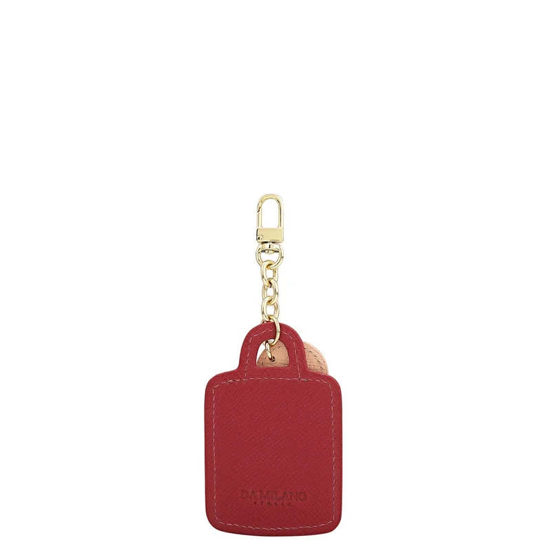 Da Milano Plumberry Franzy Leather Bag Hanging - Plumberry  | Best Price UAE