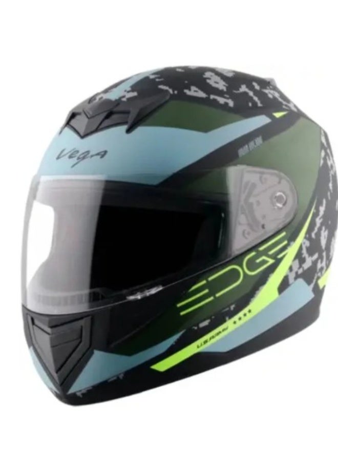 VEGA Edge DX Army Motorbike Helmet - Image 2