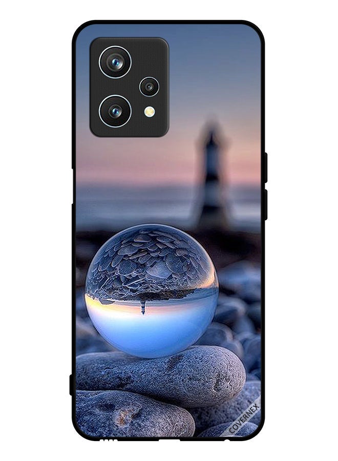 Covernex Protective Case Cover For Realme 9 Pro Awesome Photography Of Nature In Round Glass - Image 1