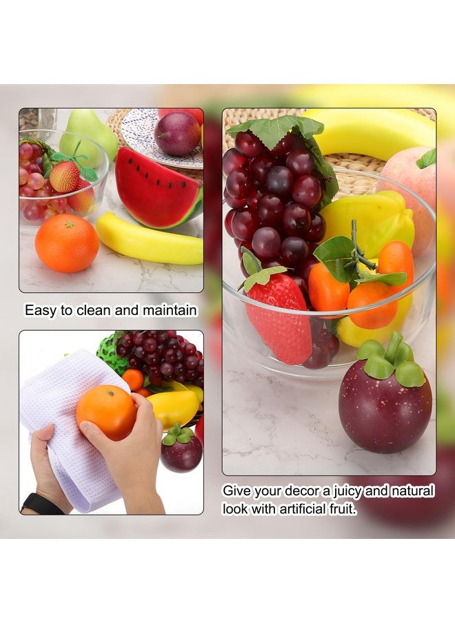 PATIKIL PATIKIL 12 Pcs Artificial Figs, Foam Simulation Fake Figs Lifelike Realistic Faux Fake Fruit Model for Home Kitchen Party Decoration, Photography Props  - Image 3
