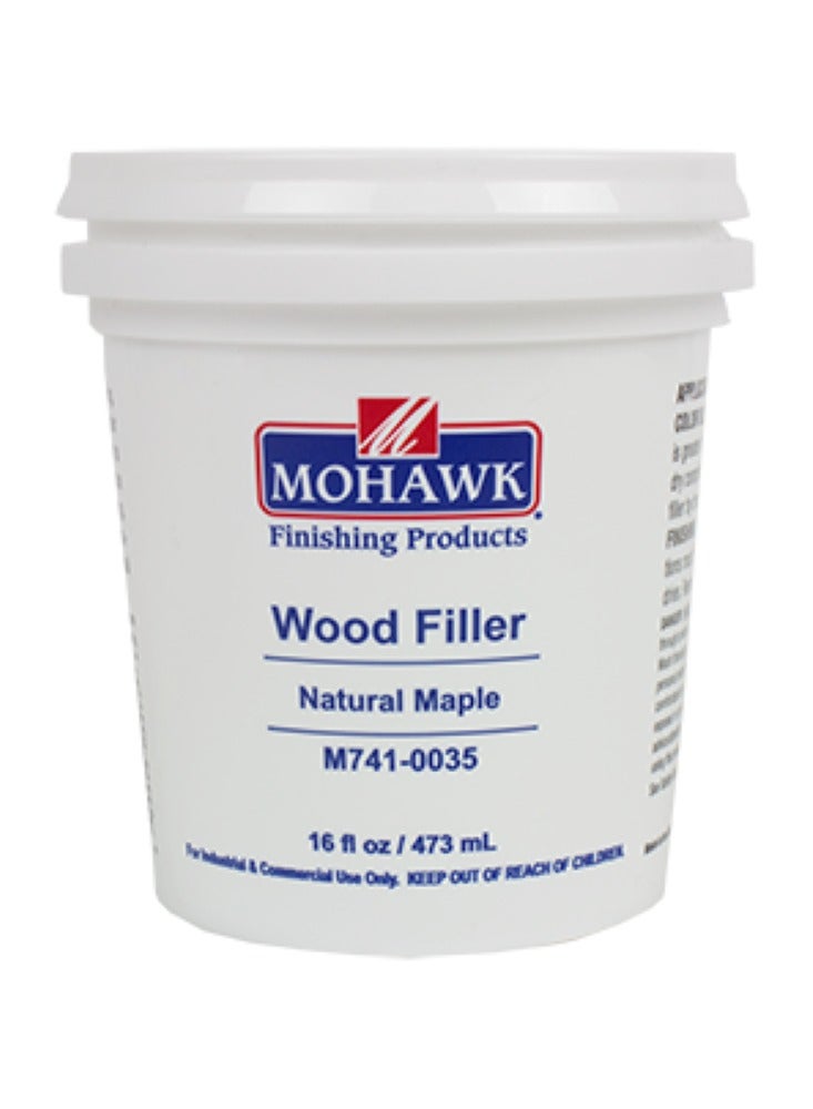 Mohawk Finishing Products Wood Filler Natural Maple, Waterbased Premium Wood Filler, Quick Drying - Image 1