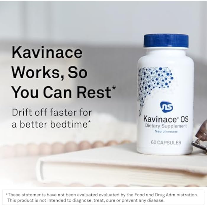 Neuroscience Kavinace OS - Sleep Aid Formula with Melatonin 5mg + L-Theanine - Nighttime Cellular Health Blend for Sleep Efficiency and Immune Support (60 Capsules) - Image 3