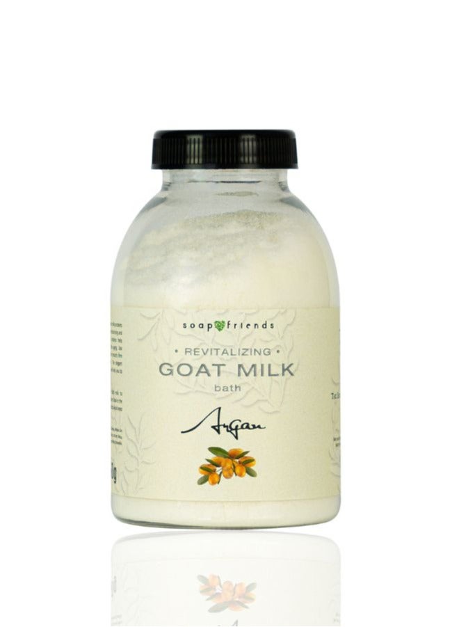 Soap&Friends Soap&Friends Natural Argan Bath Milk Based on Goat Milk, 500g - Image 1
