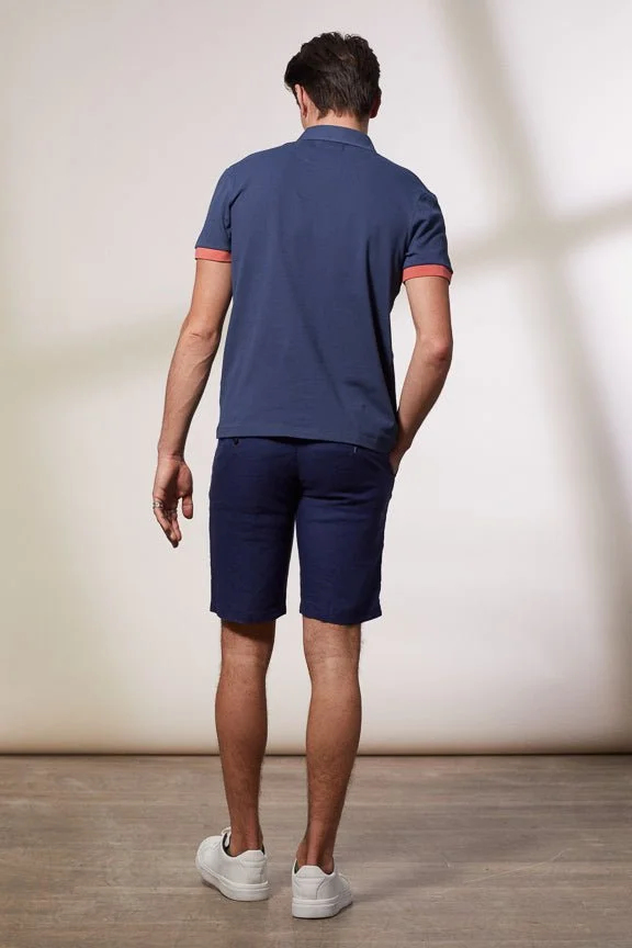 Vicomte A. Percy Navy Polo
