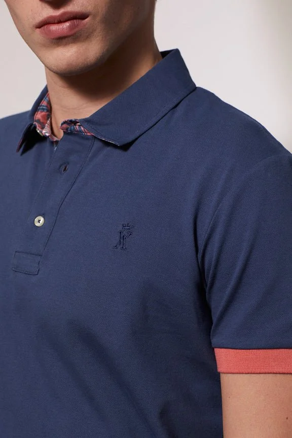 Vicomte A. Percy Navy Polo