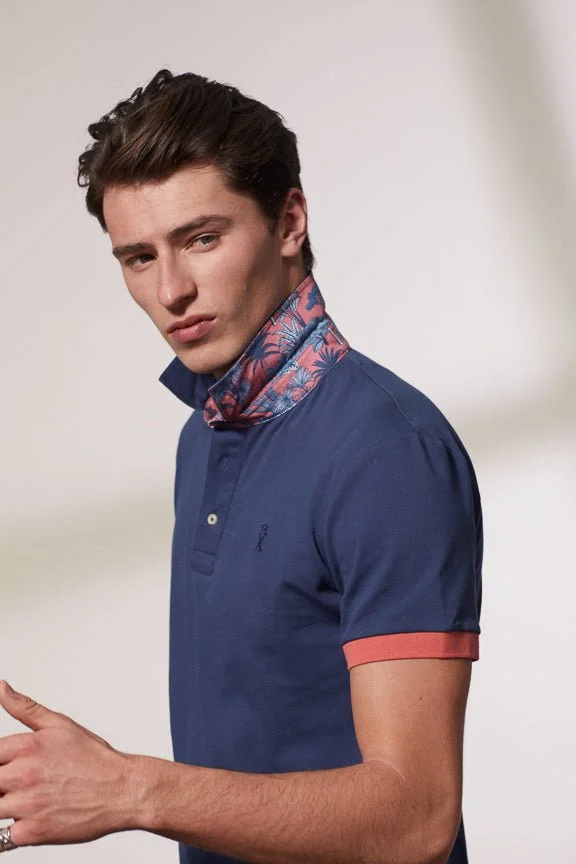 Vicomte A. Percy Navy Polo