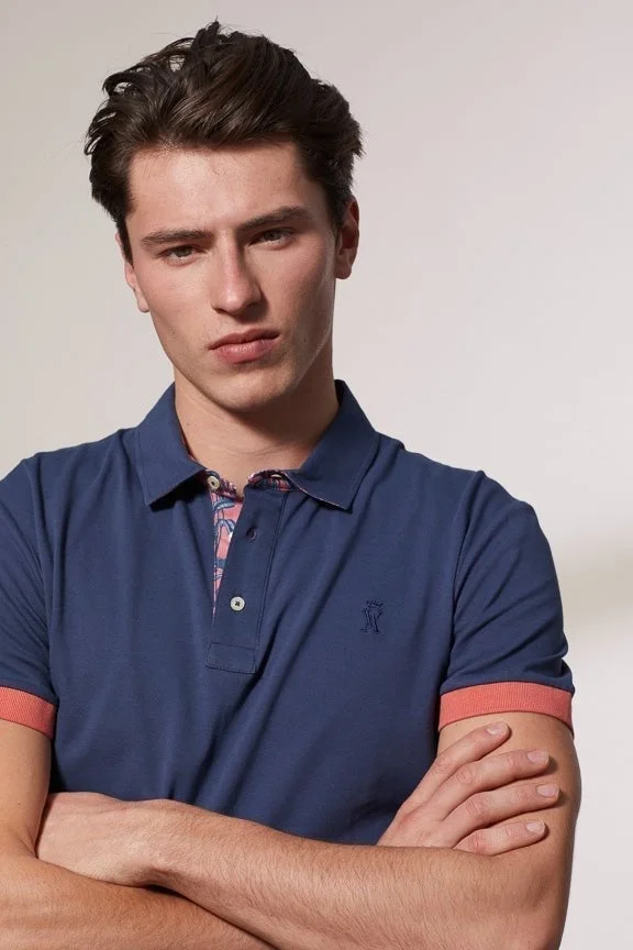 Vicomte A. Percy Navy Polo