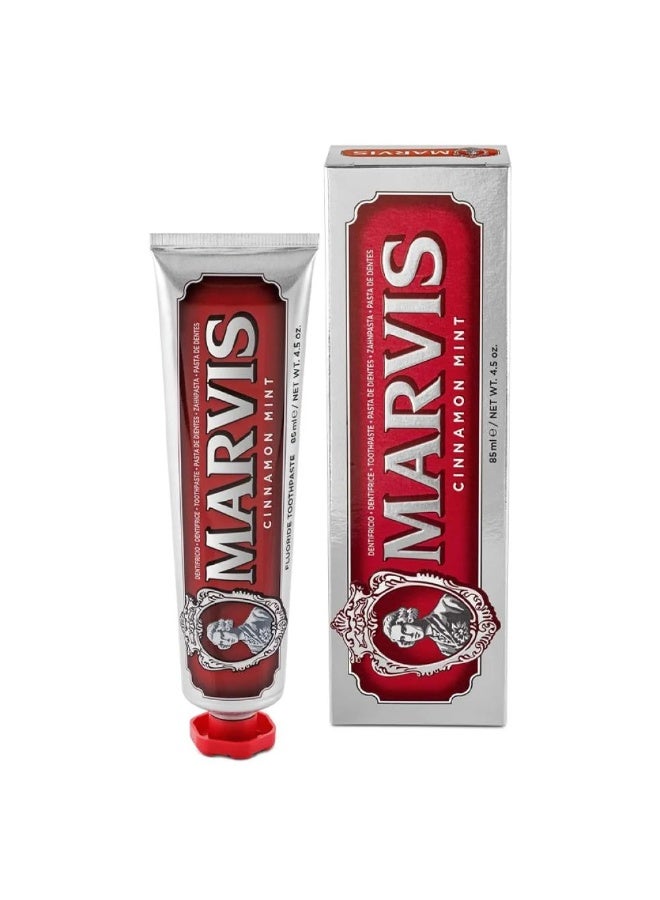 Marvis Cinnamon Mint Toothpaste 85ml | Original Italian Dental Care - Image 2