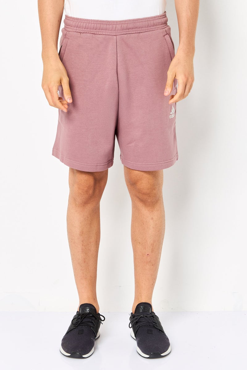 Adidas Men Sportswear Fit Training Shorts, Mauve - Image 1