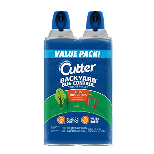 Cutter Backyard Bug Control Outdoor Fogger (2 Pack), Kills Mosquitoes, Fleas & Listed Ants, 16 fl Ounce - Image 5