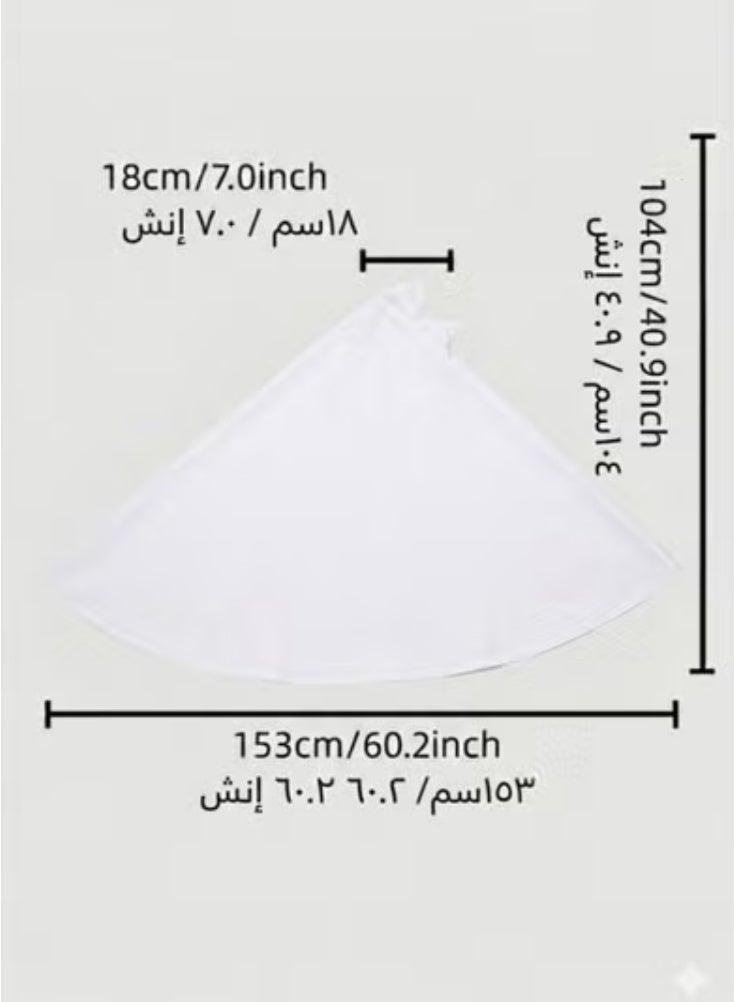 Hajj & Umrah Umrah Kit for Women with Khimar Tasbeeh Toiletries Bag and Umbrella - Image 3