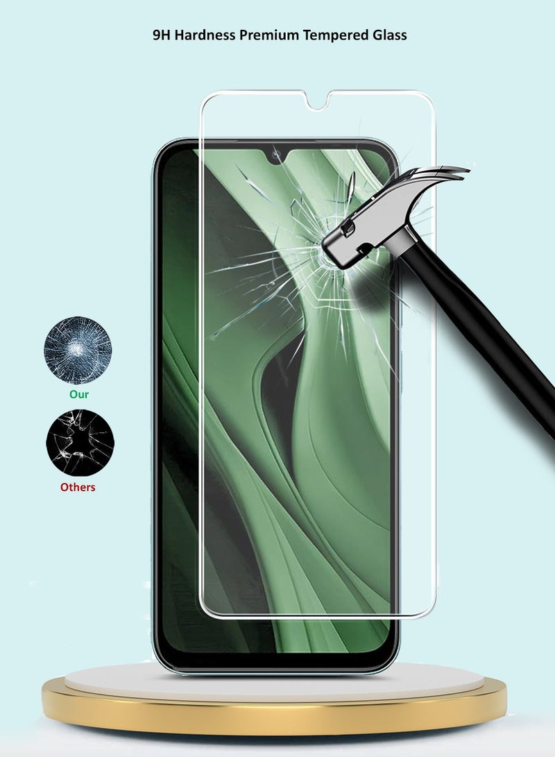 GMAX Xiaomi Poco C85 5G 2025 GMAX Premium Series Curved Edges 9H 2.5D Tempered Glass Screen Protector - Clear - Image 3