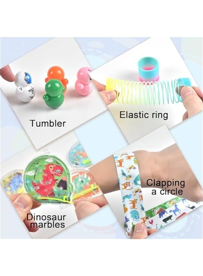 Kids Party Favors Toys,Pop Fidget Toys, Classroom prizes, Goody Bag Fillers,Pinata Stuffers,Carnival Prizes for Boys and Girls Gifts 3+ Years Old (60 Packs) - Image 3