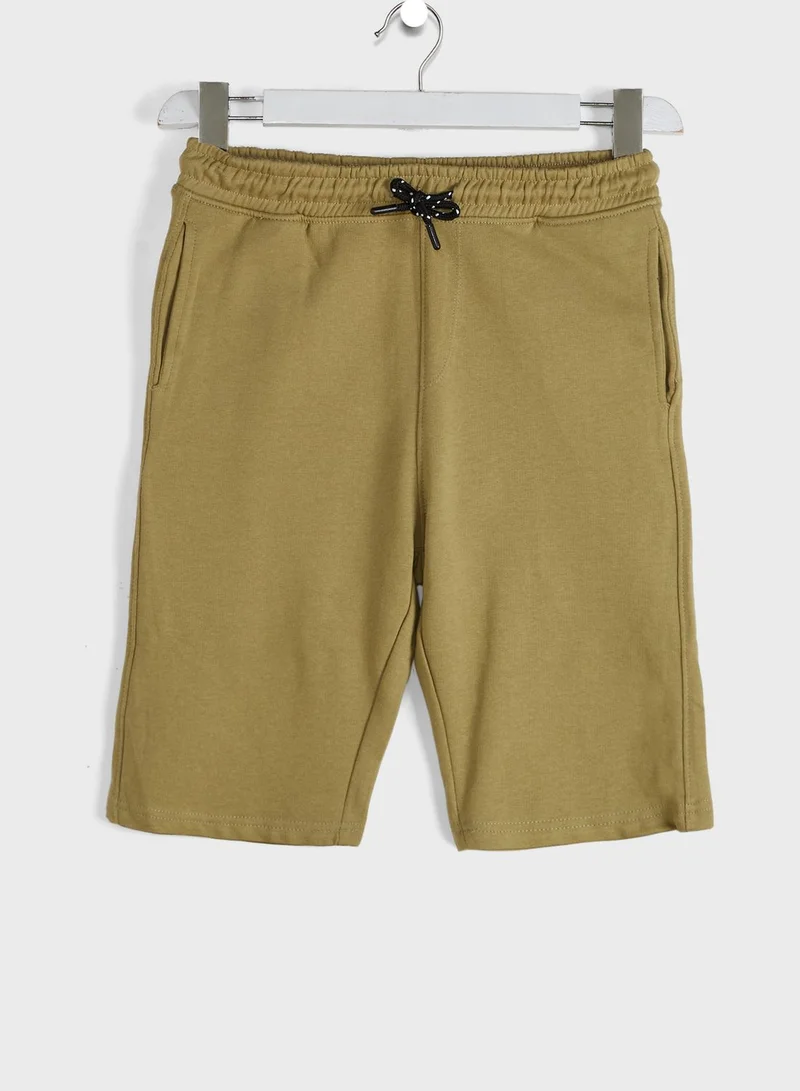 Ripples Youth Solid Shorts