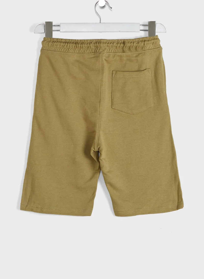 Ripples Youth Solid Shorts