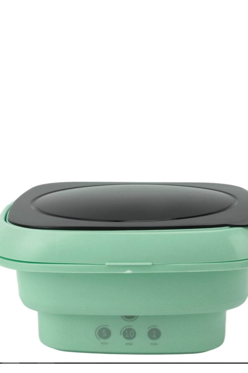 eBasket Portable Mini Automatic Foldable Washing Machine for Baby Clothes Socks  Underwear Small Items 110V 240V  Top Loading (Color May Vary)  - Image 2