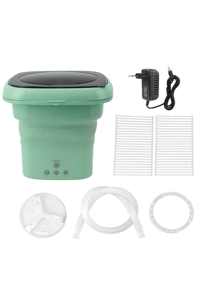 eBasket Portable Mini Automatic Foldable Washing Machine for Baby Clothes Socks  Underwear Small Items 110V 240V  Top Loading (Color May Vary)  - Image 3