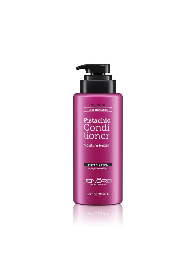 Jenoris Pistachio Conditioner for Colored & Dry Hair 16.9 fl.oz Professional Hair Care Products for Women and Men. [Pistachio and Borage Oils] - Image 1