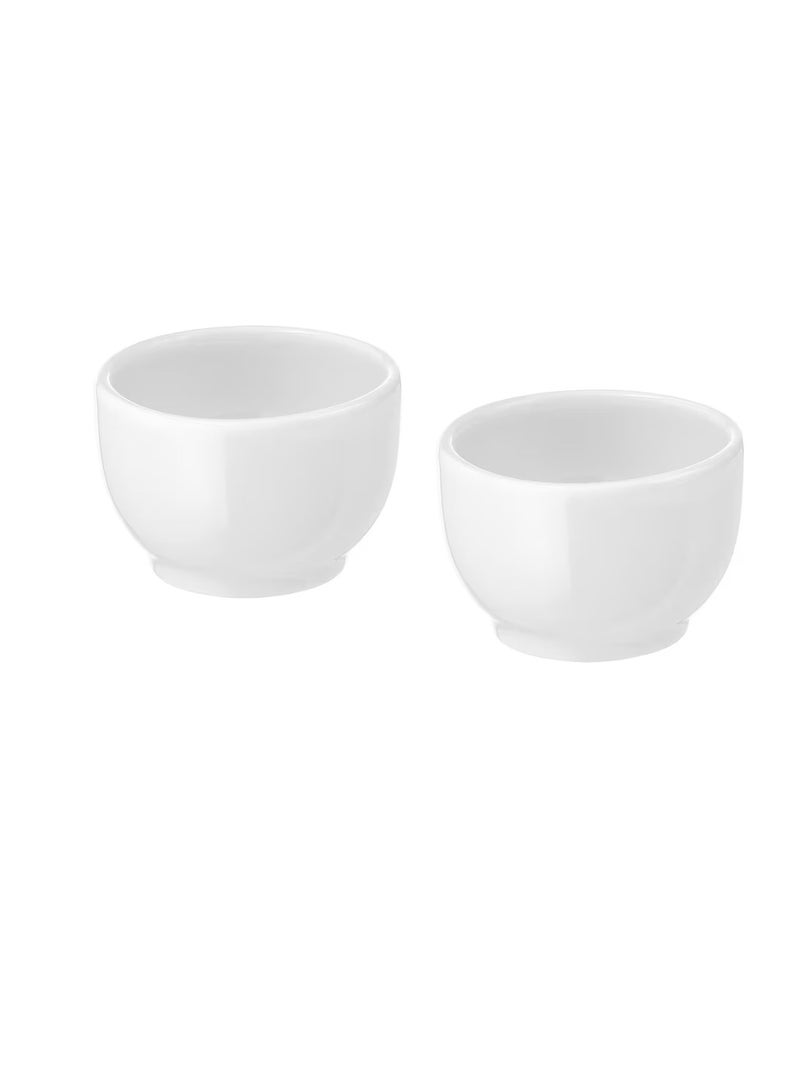 كوب بيض دائري الجوانب ابيض 5 سم - Image 1