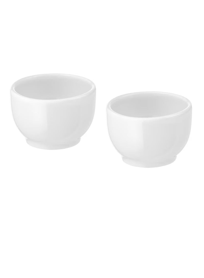 كوب بيض دائري الجوانب ابيض 5 سم - Image 3