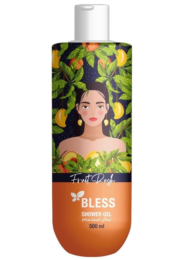 Bless Shower Gel Fruit Rush 500ml 