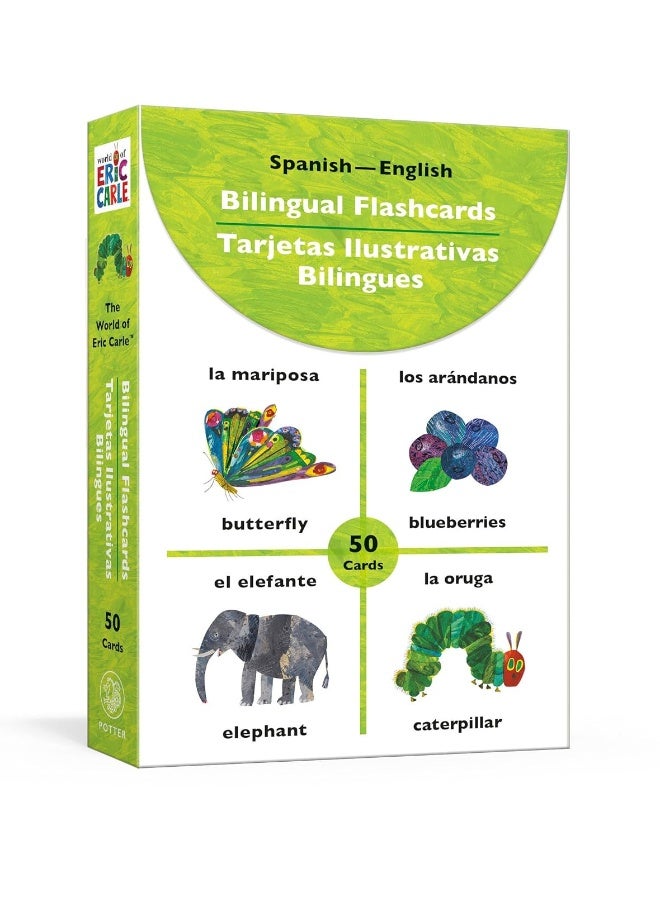 The World of Eric Carle Bilingual Flashcards: 50 Cards in English and Spanish - Image 1