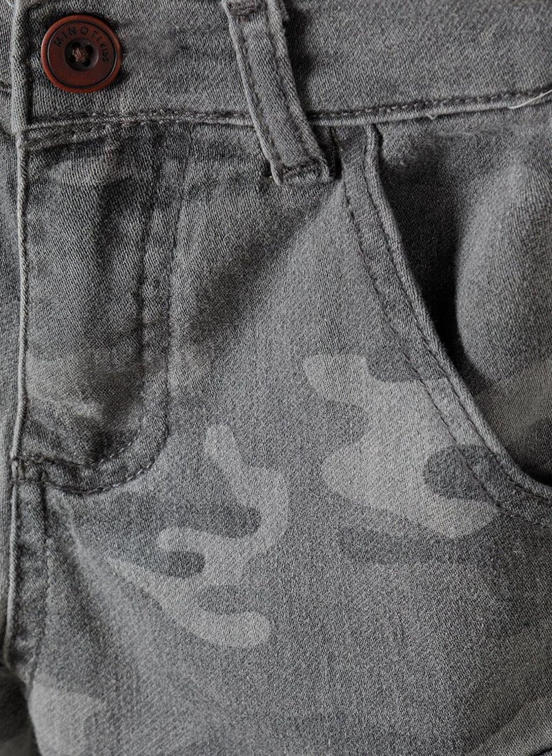 مينوتي شورت كارغو للمراهقين بجيب جانبي - Image 3