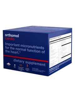 Orthomol Orthomol Cardio, 30-Day Supply, Comprehensive Supplement for Cardiovascular Health with Essential Nutrients for Circulatory System Support  - Image 1