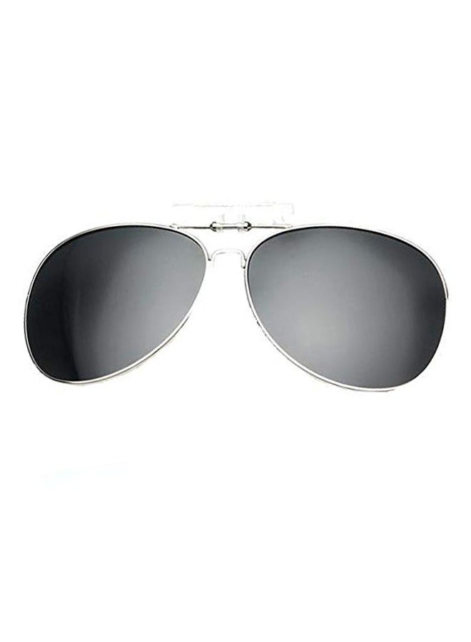 Aviator Myopia Clip-on Glasses - Image 1