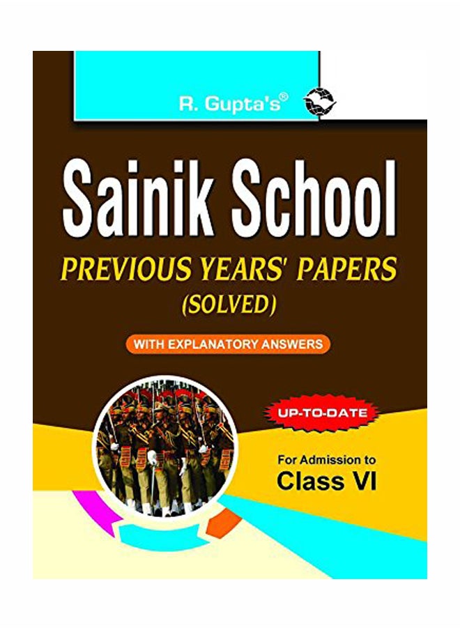 null - Sainik School: Previous Years Papers With Explanatory Answers (Solved For Class VI) - Image 1