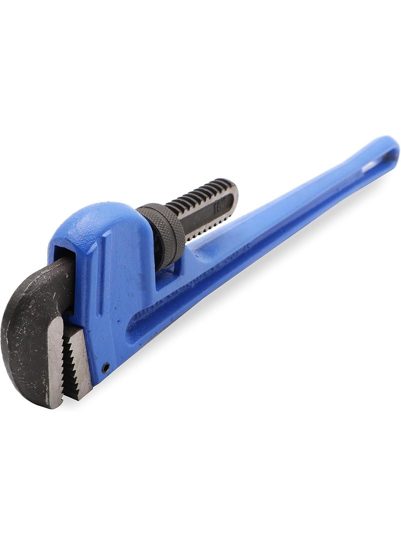Valuemax VALUE MAX 8-Inch Pipe Wrench – Heavy Duty Adjustable Plumbing Wrench with Serrated Jaws - Image 1