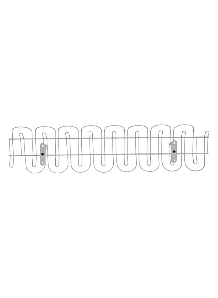 PROMASS Ikea SIGNUM Cable Duct Horizontal, Silver Metal Clips, Grey, 86 x 21 x 5 cm - Image 3