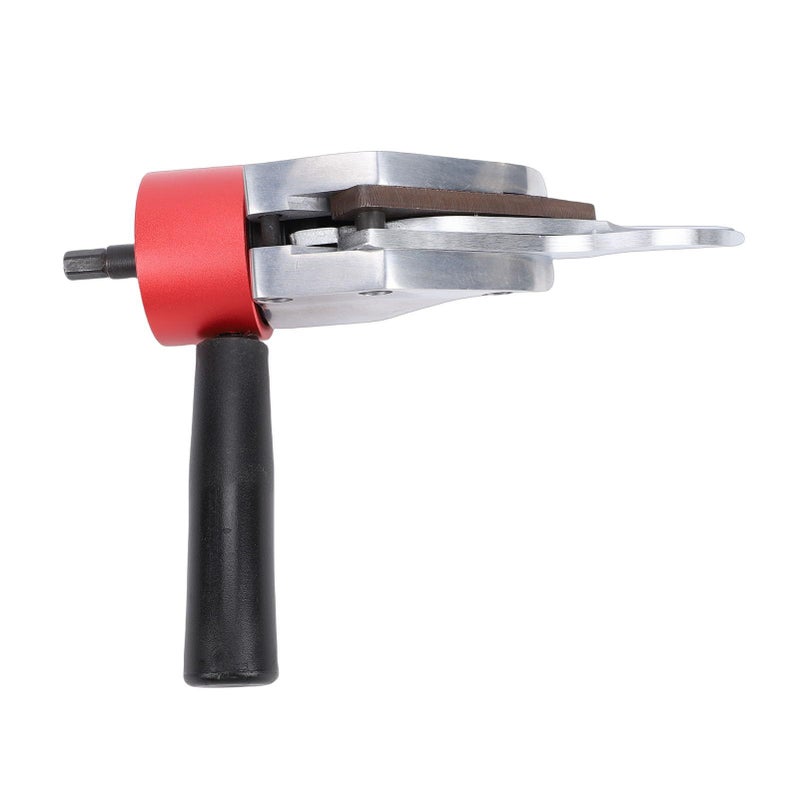 Fabater Drill Metal Cutter Powerful Cutting Crv Steel Head 360 Degree Rotatable Handle Sheet Metal Cutter Cutting Shears With Universal Drill Attachment For Iron Aluminum Silver - Image 5