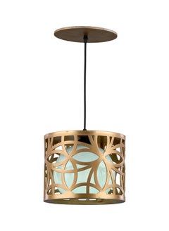 NAGAFA SHOP Tiara 1 Lamp Champagne Wood Modern Ceiling Lamp  - Image 1