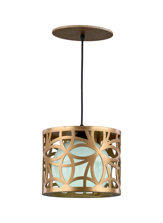 NAGAFA SHOP Tiara 1 Lamp Champagne Wood Modern Ceiling Lamp  - Image 1